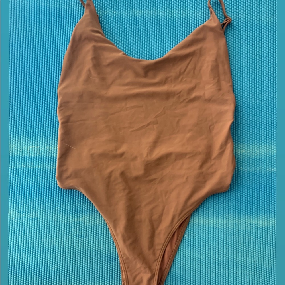 One piece bathing suit
